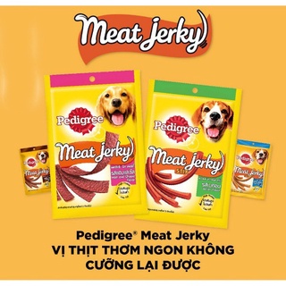 [ Nhiều vị ] Bánh/Snack thưởng Pedigree Meat Jerky cho chó thơm ngon, bổ dưỡng, đủ vị