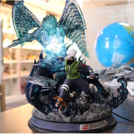 [ Dưa hấu ] Mô hình nhân vật Naruto - Mô hình HATAKE KAKASHI SUSANOO - Có box