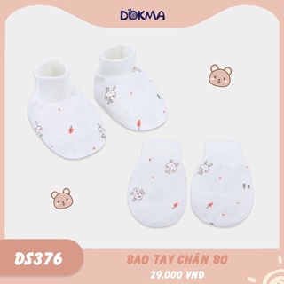 Set bao tay chân bo cho bé Dokma DS376