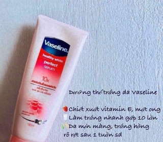 Dưỡng thể vaseline 10x thái lan 320ml - trúc mai shop