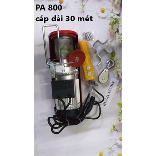 Máy tời điện pa 800 kg