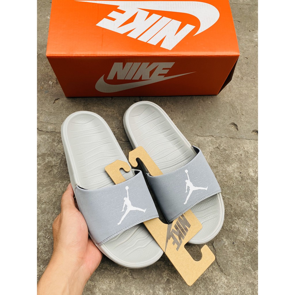Dép Jordan break slide nam xám