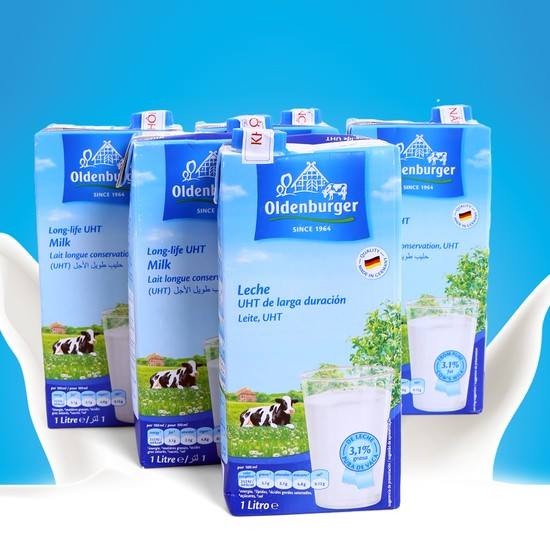 Sữa tươi nguyên kem 1.5%, 3.5%e Oldenberger Full Cream 1L - Hàng mới -15.03.2023