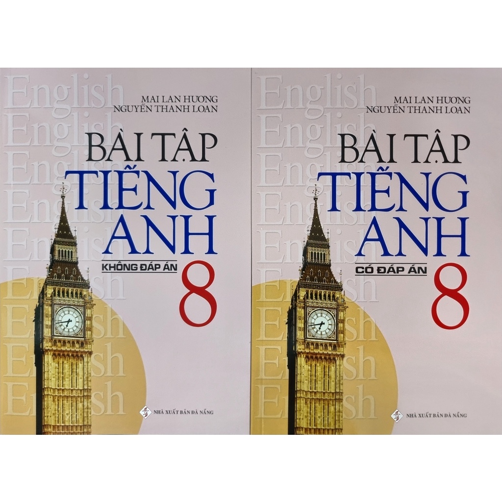 Sách - Bài Tập Tiếng Anh Lớp 8 Mai Lan Hương ( Có Đáp Án & Không Đáp Án, Tùy Chọn )