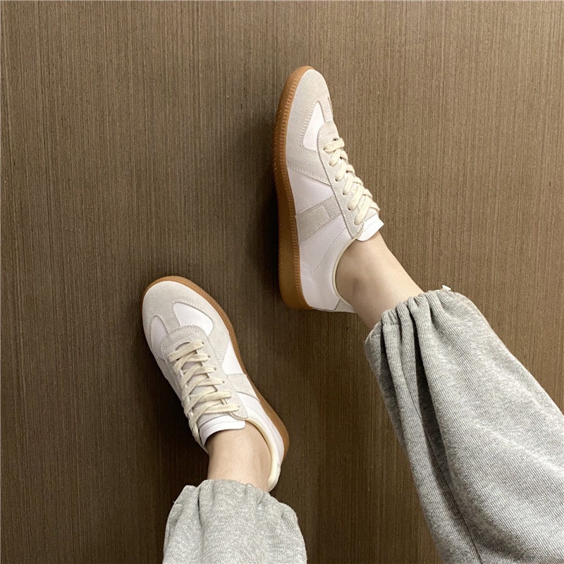 Giày Thể Thao Vintage, Giày Ulzzang Nữ Chất Da Lộn Siêu Nhẹ Đế Độn 2cm Hàn Quốc, Street Style - Iclassy_shoes