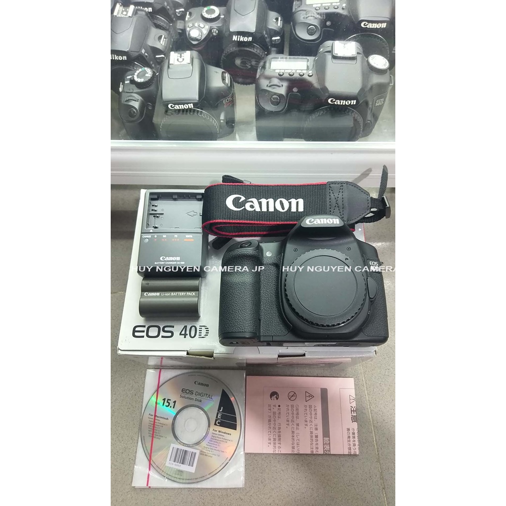 Máy ảnh Canon 40D + kit 18 55 usm ii  99% rất đẹp  DSLR ống kính rời | BigBuy360 - bigbuy360.vn