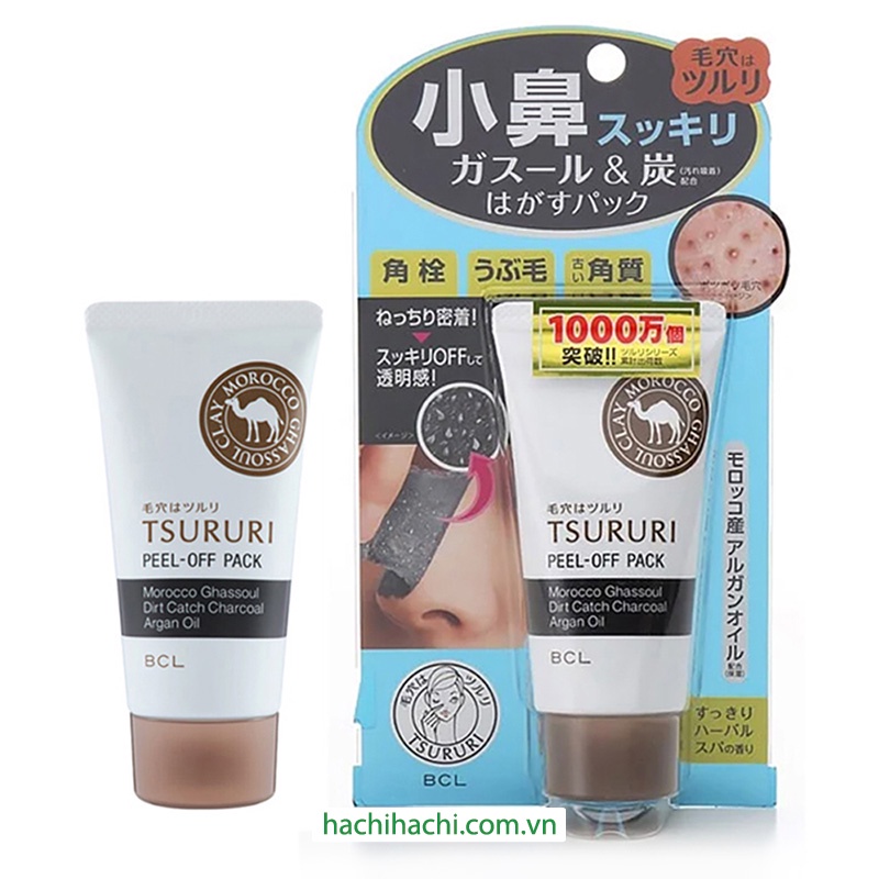 Mặt nạ lột mụn đầu đen Tsururi BCL 55g - Hachi Hachi Japan Shop