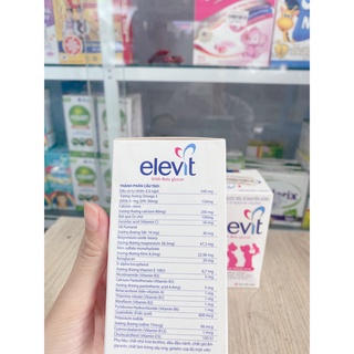 Vitamin tổng hợp elevit bầu hàng nhập khẩu mỹ - chai 30 viên - ảnh sản phẩm 4