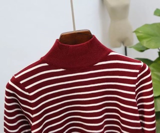 SALE Áo Len Kẻ Ngang