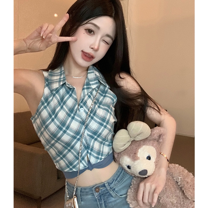 Áo Croptop Sát Nách Thời Trang Mùa Hè Cho Nữ