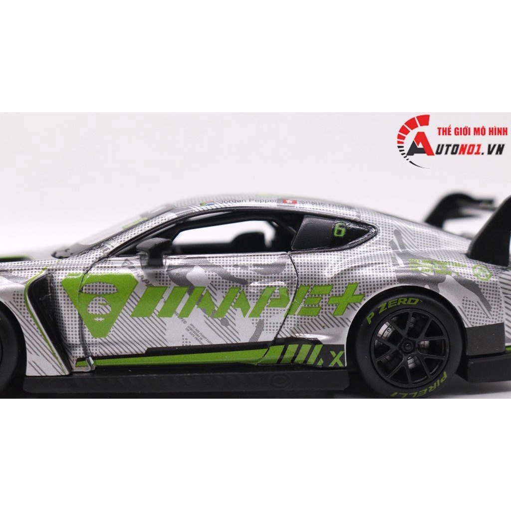 MÔ HÌNH XE BENTLEY CONTINENTAL GT3 2018 BLANCPAIN GT SERIES ASIA 1:32 MAKEDA 7781