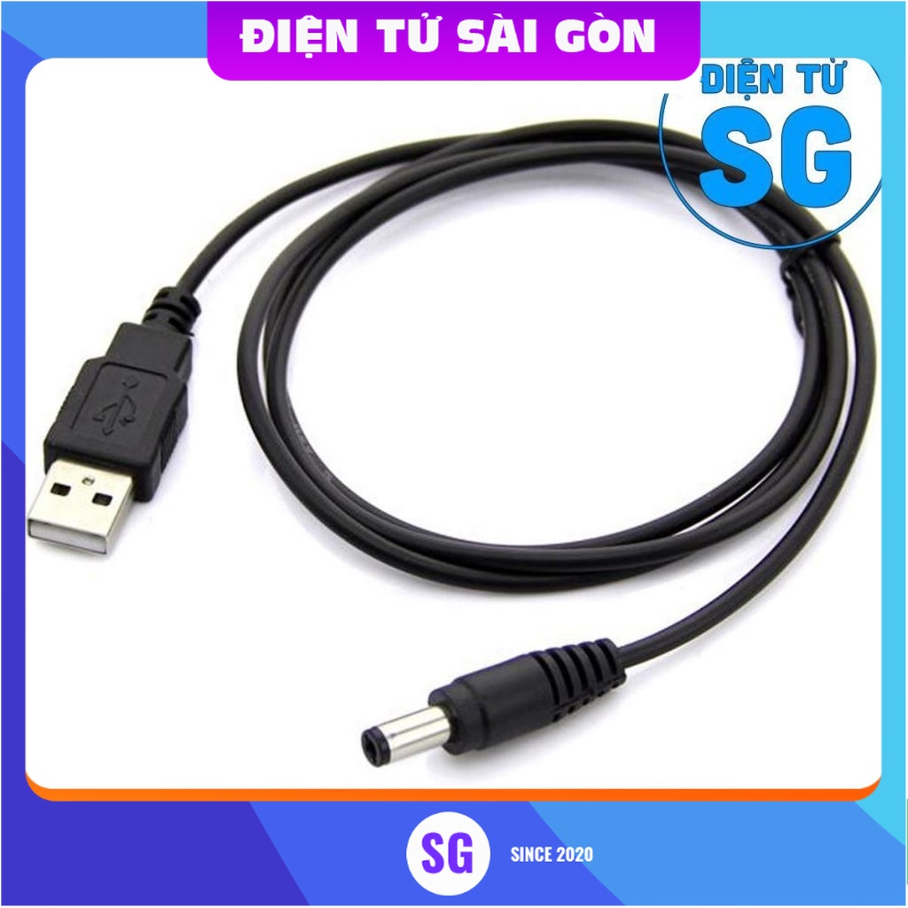 Dây USB sang DC 5.5x2.1 - IHC5