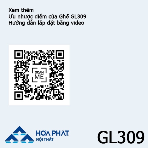 Ghế lưới GL309 - chính hãng Nội Thất Hòa Phát