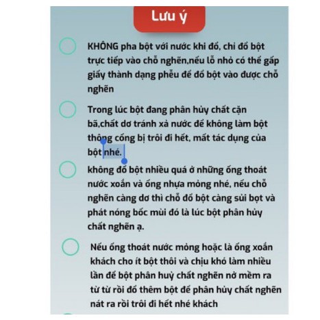 👍Loại Cực Mạnh👍 Bột thông Cống ,Thông Bồn Cầu Thần Thánh ,Thông Tắc Bồn Cầu Nhanh Chóng YUHAO Thế Hệ Mới