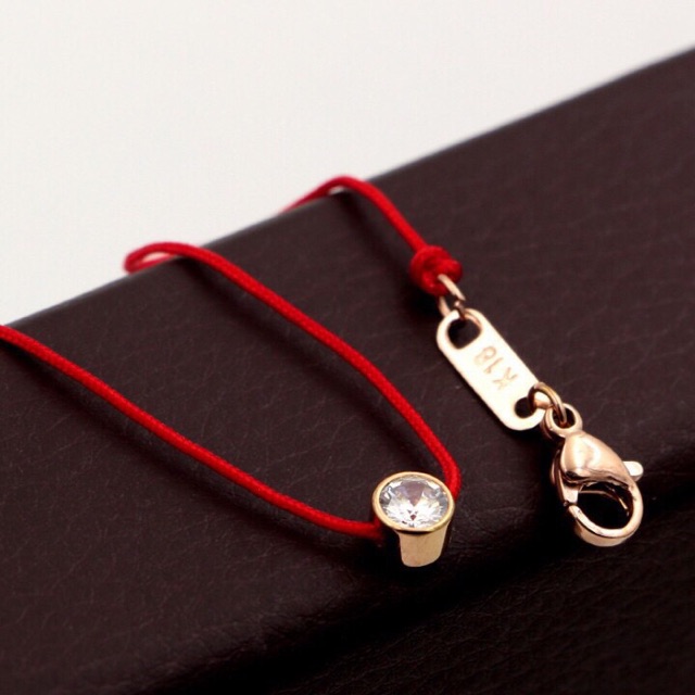 Hame - Vòng Chỉ Đỏ Kim Vàng Thái Lan