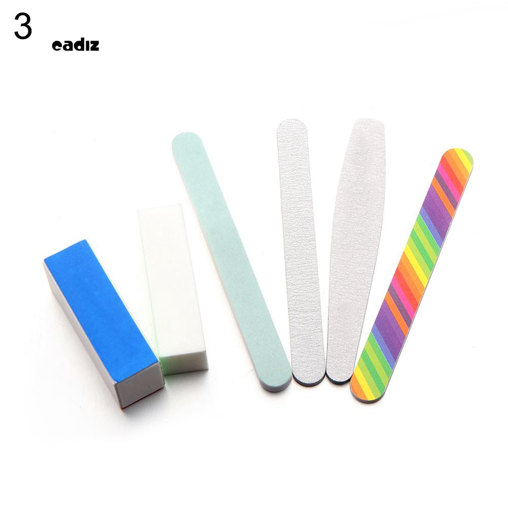 [Hàng mới về] Set 6 thanh dũa móng tay thiết kế xinh xắn