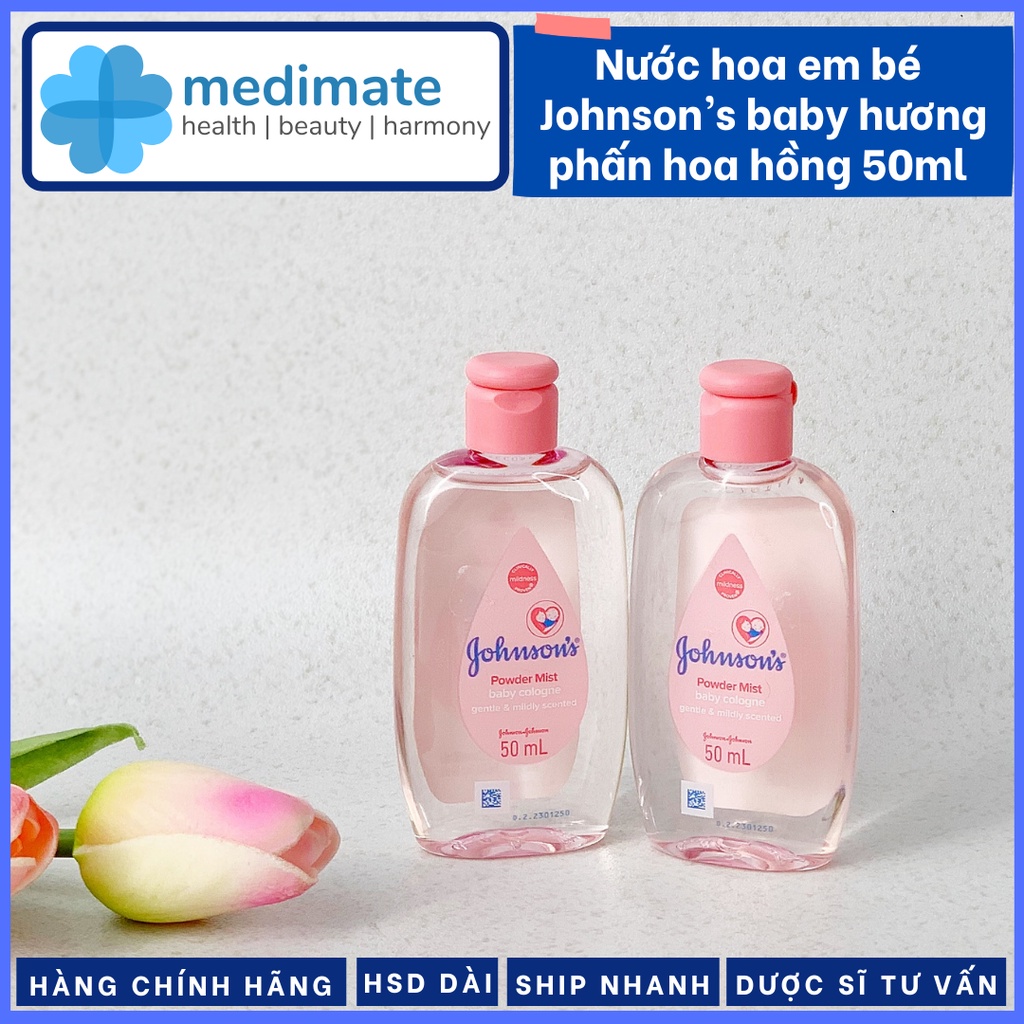 Nước hoa em bé Johnson's Baby Cologne hương thơm dễ chịu