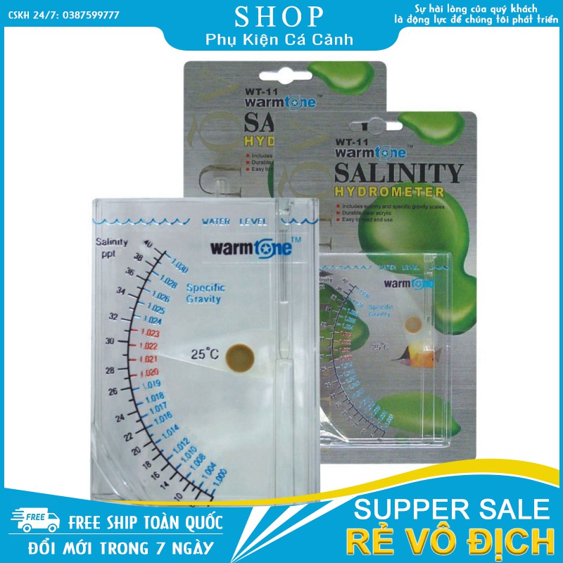 Đo độ mặn của nước, tỷ trọng kế