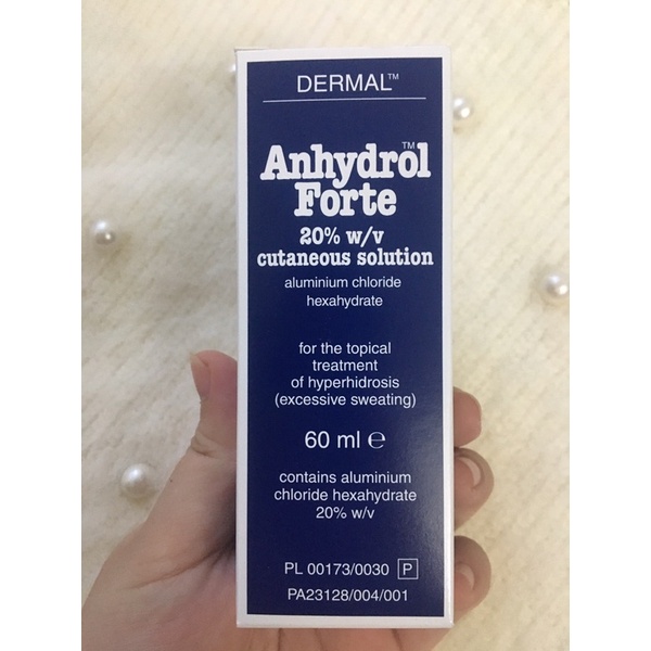 Anhydrol forte lăn khử mồ hôi 60ml UK