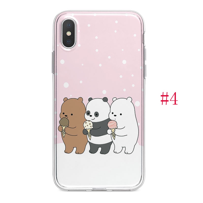 Ốp lưng Meizu M5C M5S M6T M6S U10 U20 vỏ điện thoại Silicone mềm Case Ba con gấu3