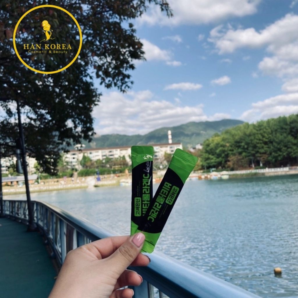 Collagen trắng da, chống lão hóa vita táo xanh EUNDAN hộp 60 gói x 2g HÂN KOREA | BigBuy360 - bigbuy360.vn