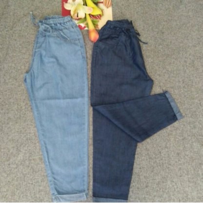 Sỉ & lẻ Quần Baggy denim lưng thun bao chất lun :))) | BigBuy360 - bigbuy360.vn