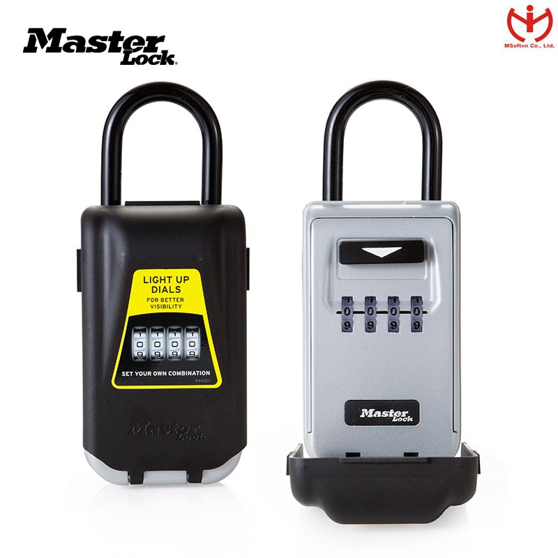 Hộp Đựng Chìa Khóa Master Lock 5424 D Hộp Khóa 4 Sô Có Đèn - MSOFT