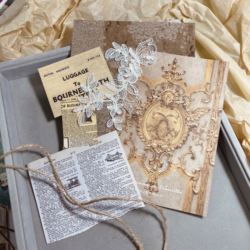 Set bìa báo 3D+Ren Decor chụp ảnh nail siêu xinh