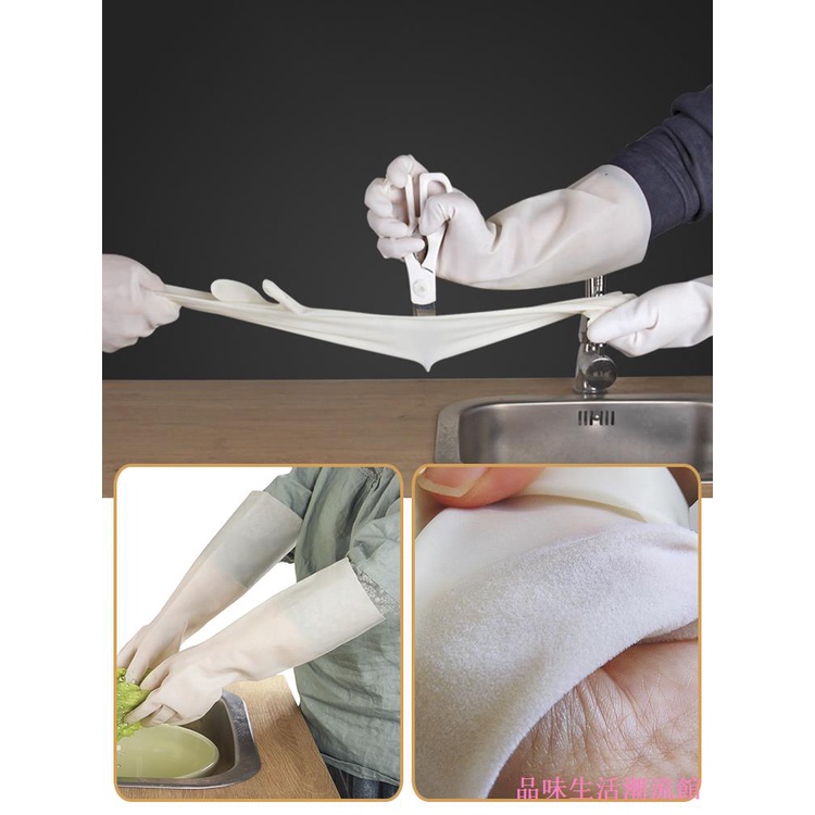 Găng Tay Cao Su Nitrile Chống Trượt Chống Mài Mòn Phong Cách Nhật Bản Cho Nữ
