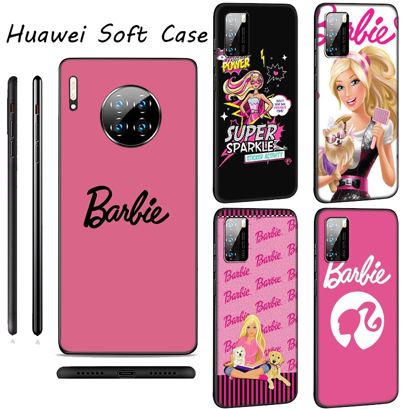 Ốp điện thoại dẻo in hình Barbie cho Huawei P20 P10 P9 P8 Lite Mini Pro 2017 2016 2015 P20Pro P10Lite P8Lite LU138
