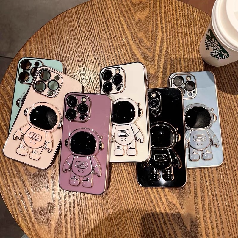 Ốp lưng iphone Phi Hành Gia bảo vệ camera 7plus/8 plus/x/xs/xsmax/11/11pro/11 promax/12promax/13/13promax YT Phone Case