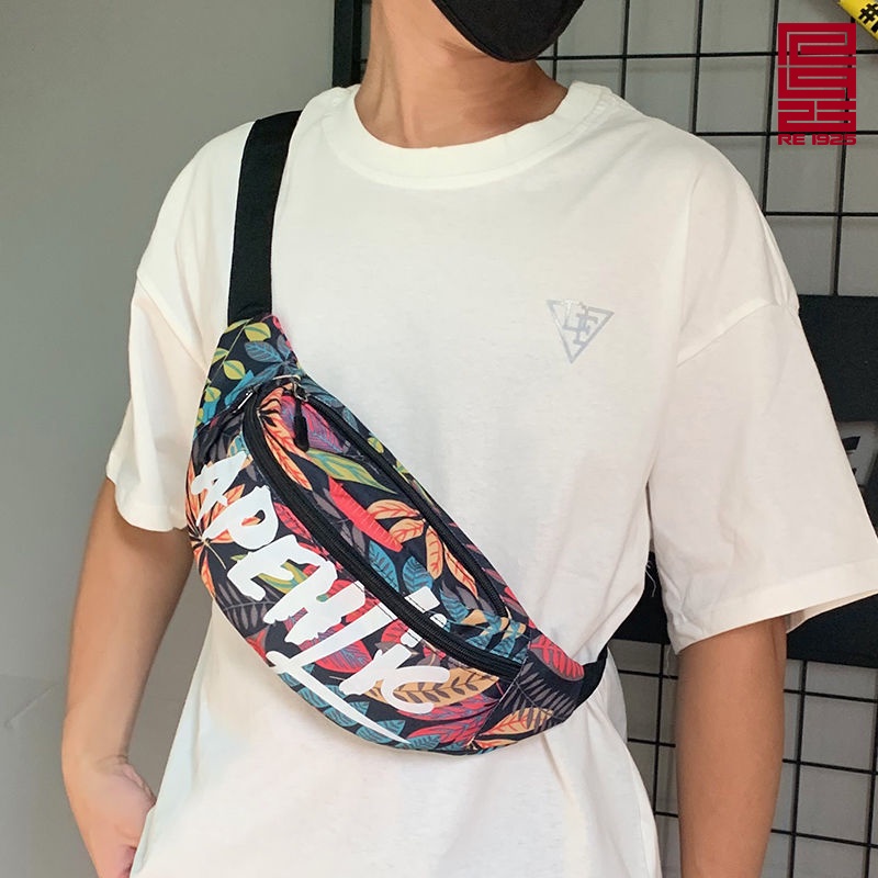 Túi đeo chéo thể thao Re1925 Studio - túi bao tử nam nữ unisex đi học đi chơi TC01