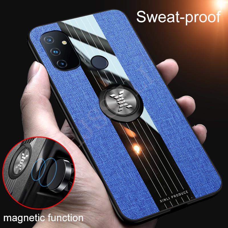 Ốp Điện Thoại Silicone Mềm Có Vòng Đỡ Cho OnePlus Nord N10 5G N 10