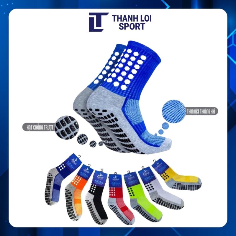 Tất chống trơn, vớ chống trơn thể thao bóng đá, bóng chuyền, bóng rổ nhiều màu