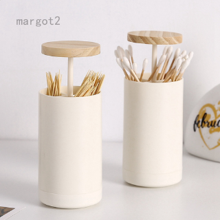 Margot-my Ống đựng tăm bông cotton nén bằng tay đơn giản cho gia đình