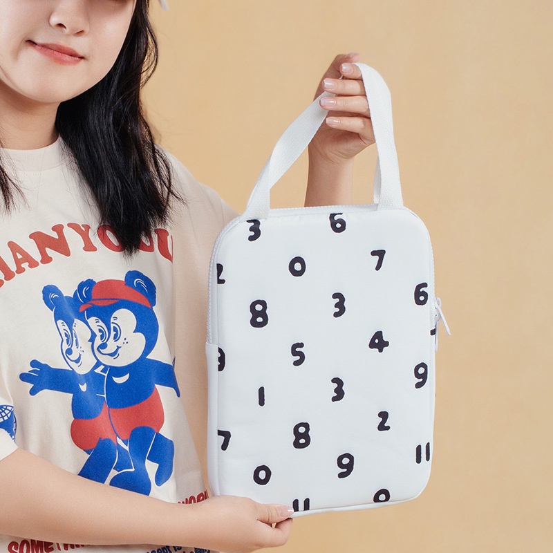 Túi đựng laptop chống sốc không thấm nước phong cách Hàn Quốc 10/11/13inch