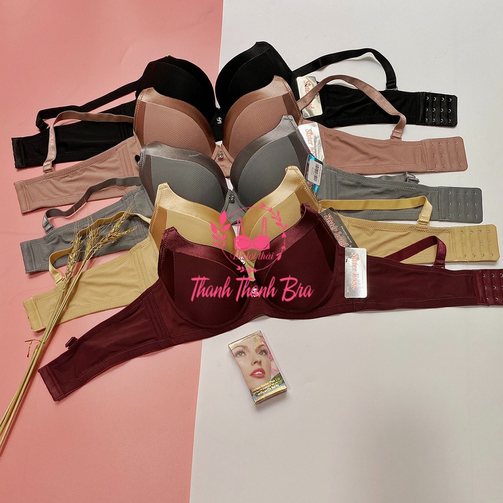 Áo lót thái lan sisterhood 991- Mút mỏng, có gọng, big size. | BigBuy360 - bigbuy360.vn