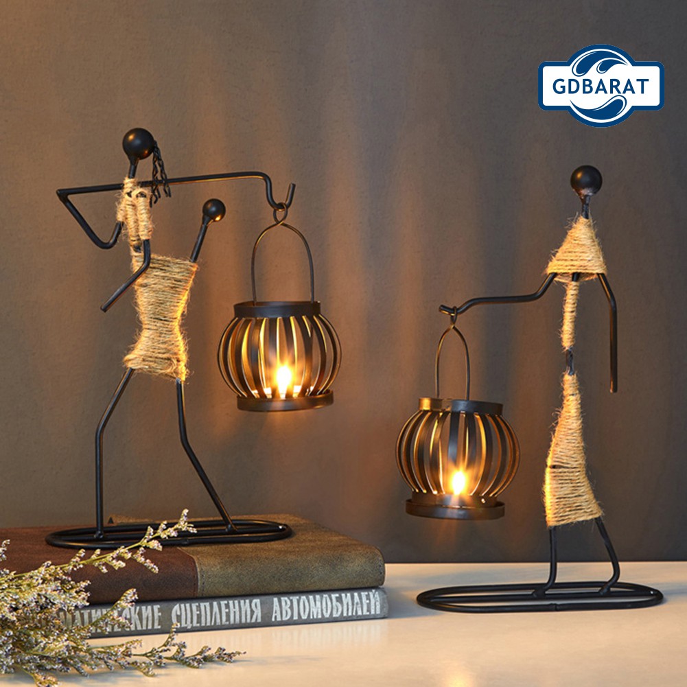 Chân Nến Bằng Sắt Dùng Để Trang Trí Nội Thất