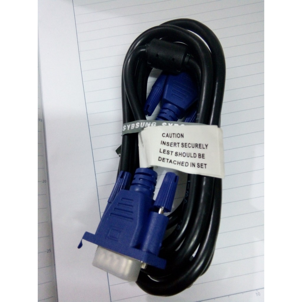 Cáp VGA samsung (Đen) 1,5m chuẩn xịn