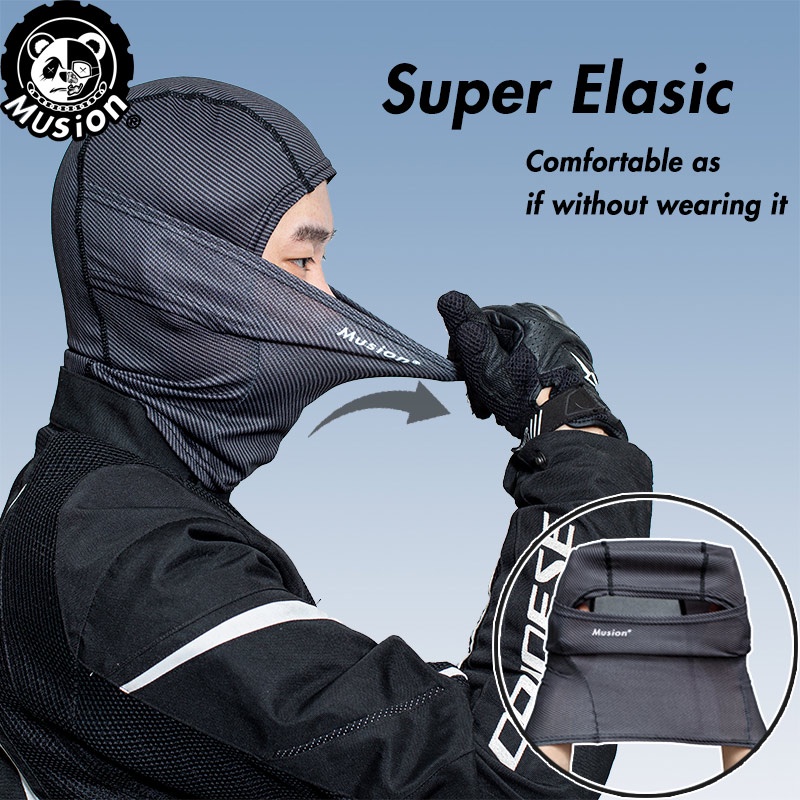 Musion Khẩu Trang Che Mặt Và Cổ Thể Thao Ngoài Trời In Hình Balaclava Chính Hãng