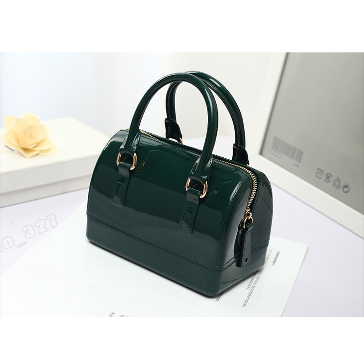 Túi trống nhựa jelly PVC size mini 18 nhiều màu