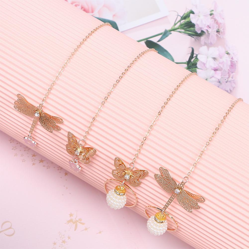 LET Giá Đỡ Sách Bằng Hợp Kim Hình Chiếc Lá / Bươm Bướm