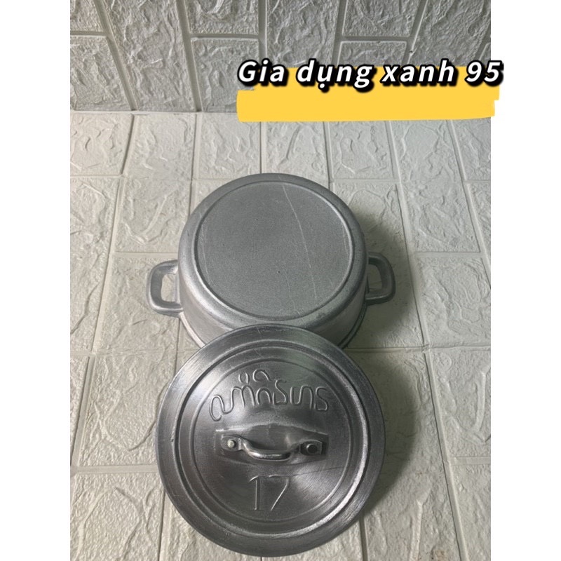 Nồi gang miên đúc 17cm gang nguyên chất 100%