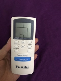 Điều khiển điều hoà FUNIKI dùng cả 1 và 2 chiều