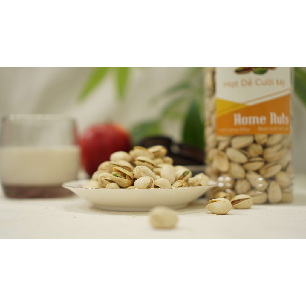 Hạt dẻ cười nhập khẩu Mỹ không tẩy trắng - HOME NUTS