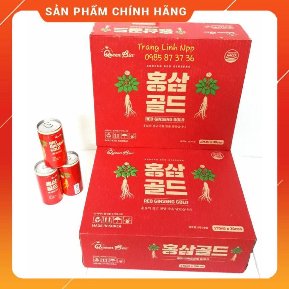 Nước Hồng Sâm Lon Cao Cấp Hàn Quốc, Thùng 30 lon