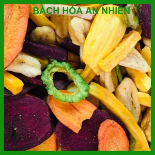 Combo 5kg trái cây sấy hàng nguyên giòn ngon