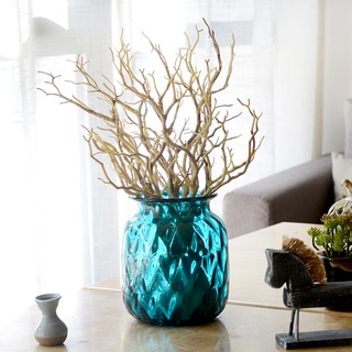 Wedding Decoration Peacock Coral Branches Plastic Artificial Plants Dried Tree