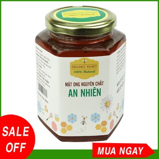 Mật Ong Nguyên Chất - Cam kết 100% Nguyên Chất - Hũ 280ml [ Bao test]