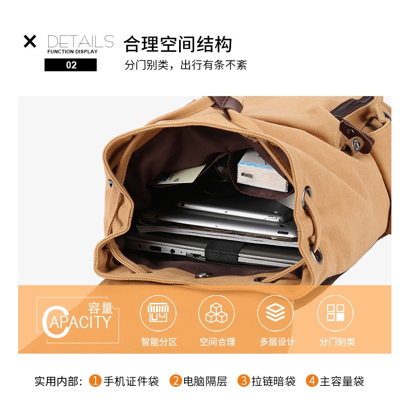 Balo Đựng Laptop Cỡ Lớn 15.6 Inch Thời Trang | BigBuy360 - bigbuy360.vn